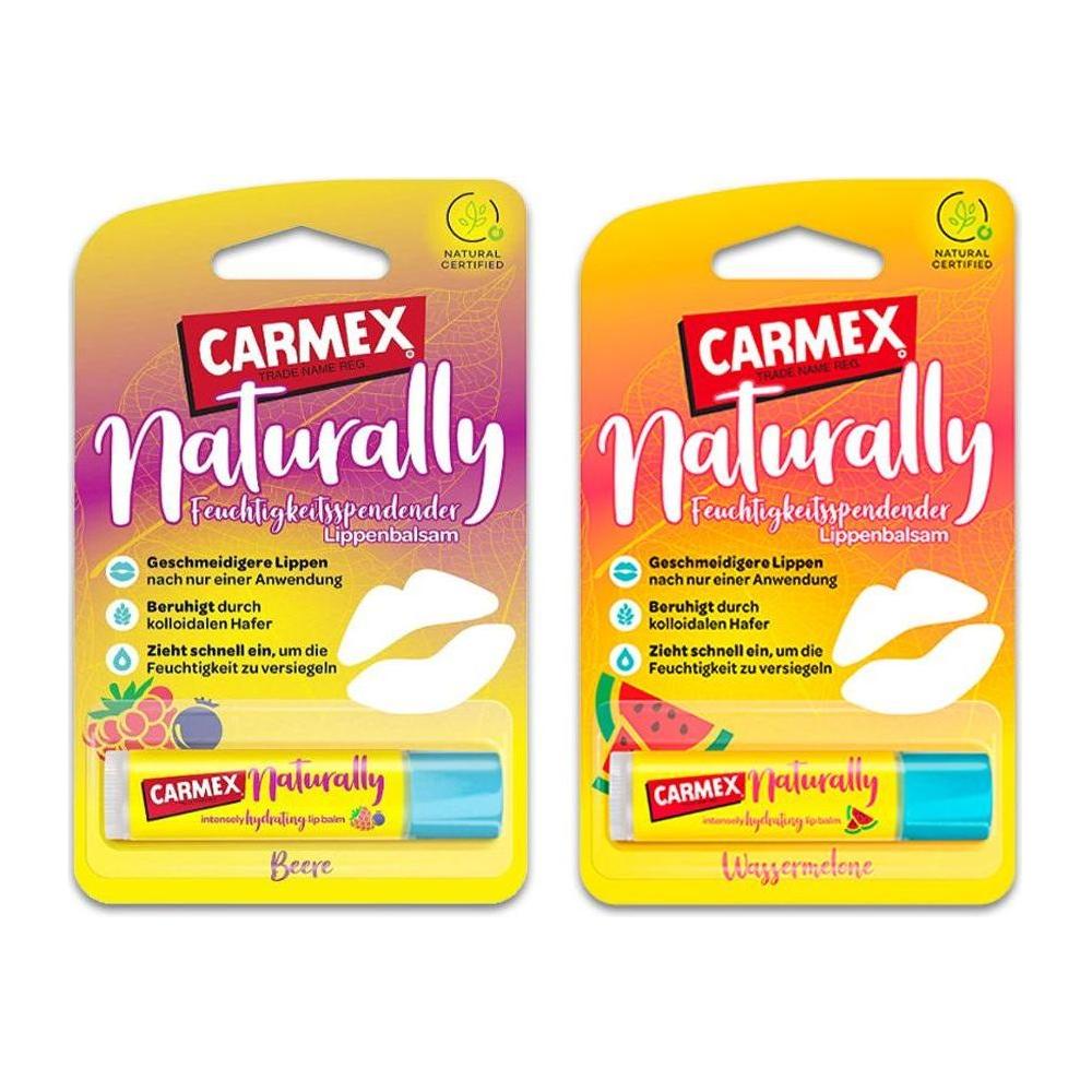 Carmex Naturally Stick Watermelon / Berry 4.25g - gtworld.de