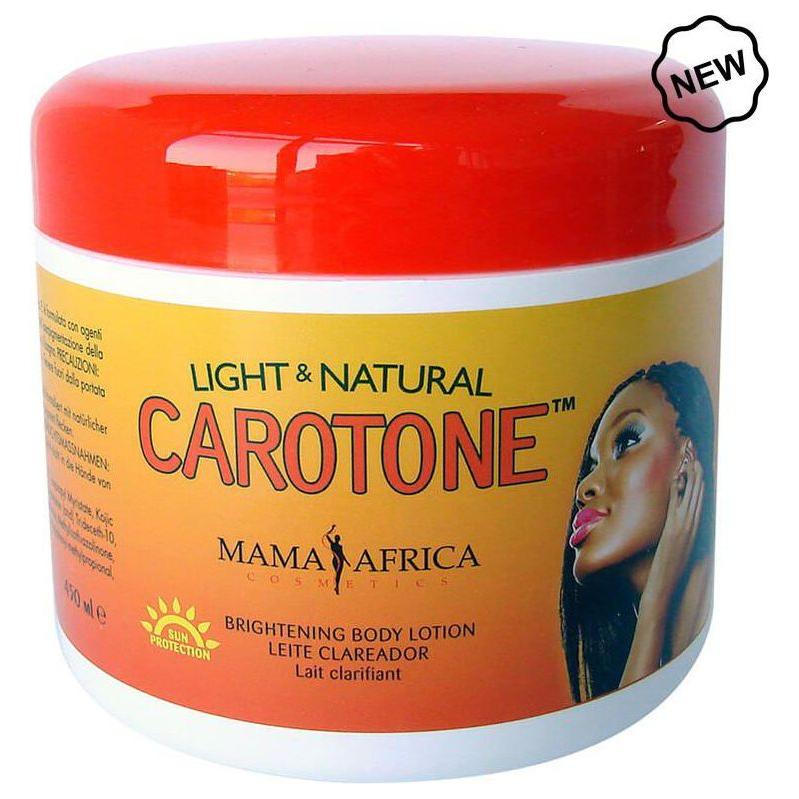 Light and Natural Carotone Brightening Body Lotion Tub 450ml