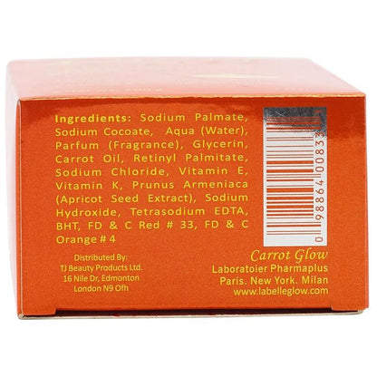 Carrot Glow Exfoliating Purifying Soap Skin Lightening with Carrot Oil &amp; Vitamin A,K,E Complex 200g - Gtworld.de