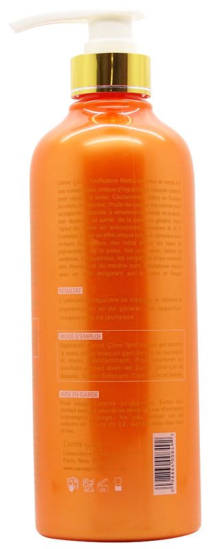 Carrot Glow Intense Toning Body Wash Rosemary Mint with Carrot Oil &amp; Vitamins A, K, E Complex 500ml - Gtworld.de