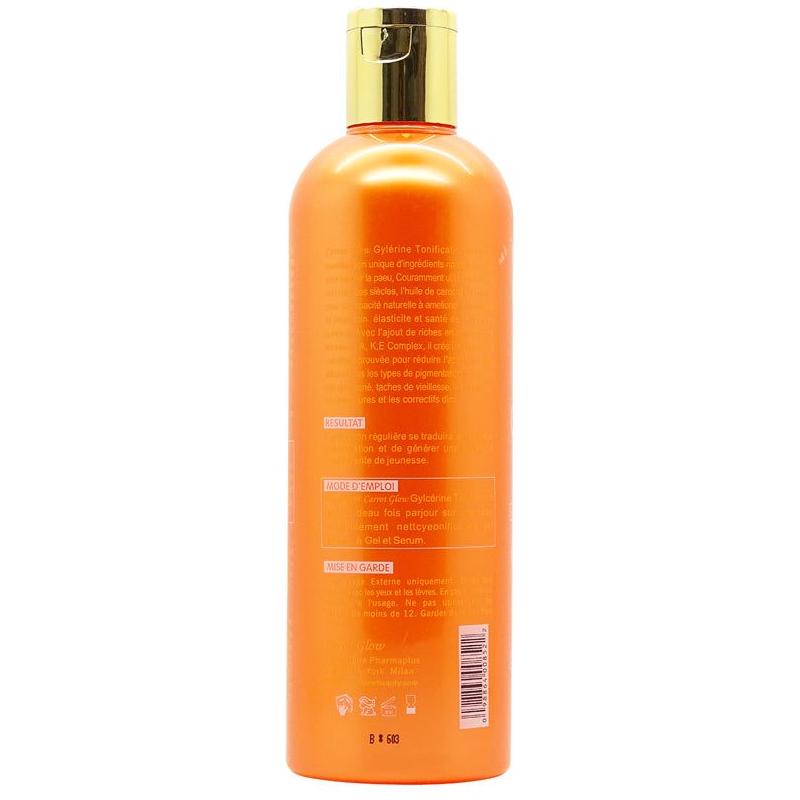 Carrot Glow Intense Toning Glycerin with Carrot Oil &amp; A,K,E Complex 500ml - Gtworld.de