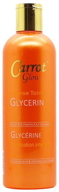 Carrot Glow Intense Toning Glycerin with Carrot Oil &amp; A,K,E Complex 500ml - Gtworld.de