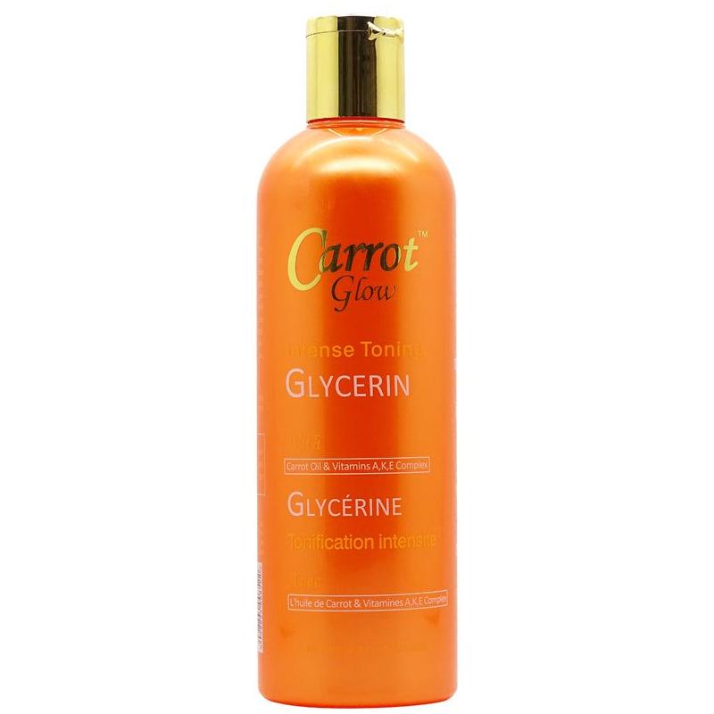 Carrot Glow Intense Toning Glycerin with Carrot Oil &amp; A,K,E Complex 500ml - Gtworld.de