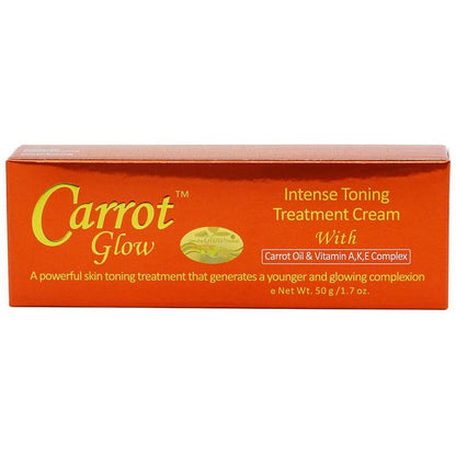 Carrot Glow Intense Toning Treatment Cream with Carrot Oil &amp; Vitamin A,K,E Complex 50g - Gtworld.de