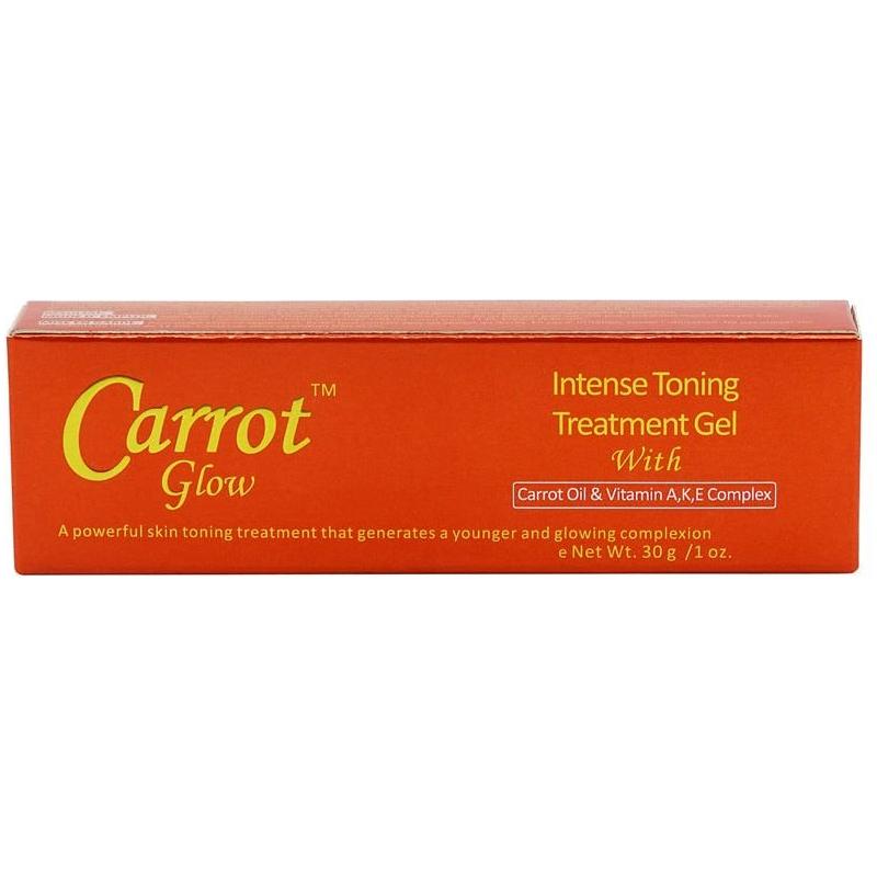 Carrot Glow Intense Toning Treatment Gel with Carrot Oil &amp; Vitamin A,K,E Complex 30g - Gtworld.de