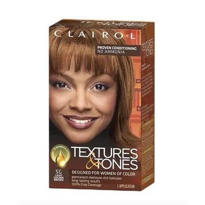 Clairol Textures and Tones Permanent Moisture - Rich Hair Color - gtworld.de