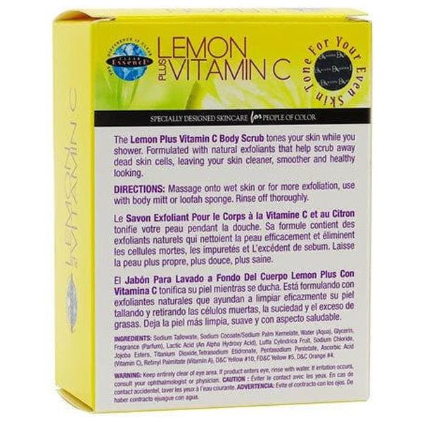 Clear Essence Lemon Plus Vitamin C Body Scrub Bar Soap 150g - Gtworld.de