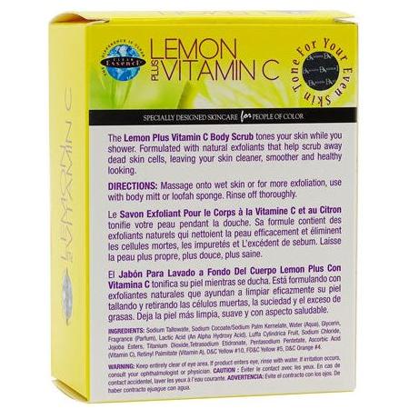 Clear Essence Lemon Plus Vitamin C Body Scrub Bar Soap 150g - Gtworld.de