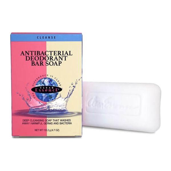 Clear Essence Platinum Antibacterial Deodorant Bar Soap 4.7 oz / 133g - Gtworld.de