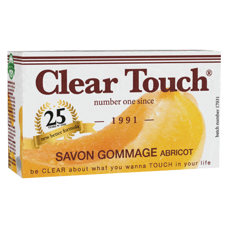 Clear Touch Apricot Peeling Seife 90G