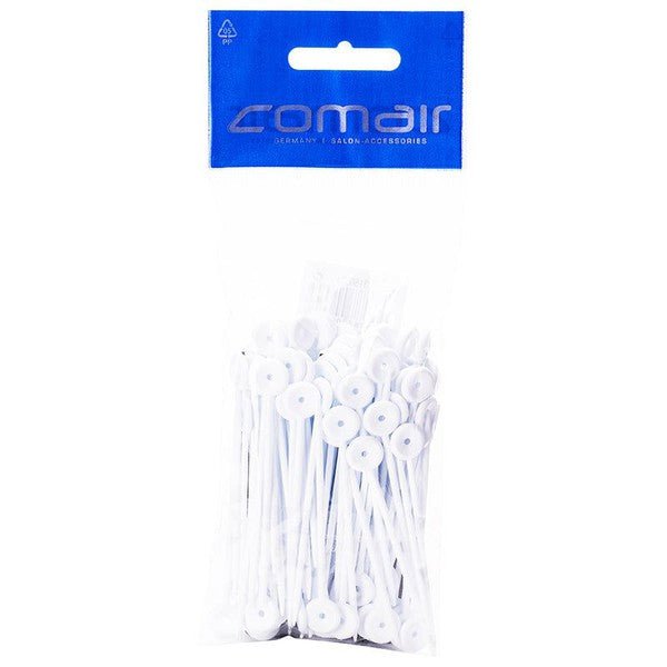 Comair Hair Pins Plastic 100pcs White - Gtworld.de