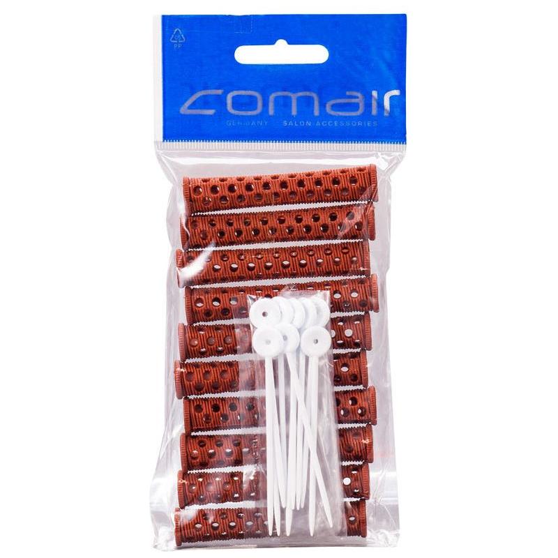 Comair Mesh Rollers Brown 3011737 (Pack of 10) - Gtworld.de