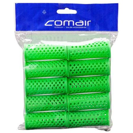 Comair Mesh Rollers Green :3011741, 10Pcs. - Gtworld.de