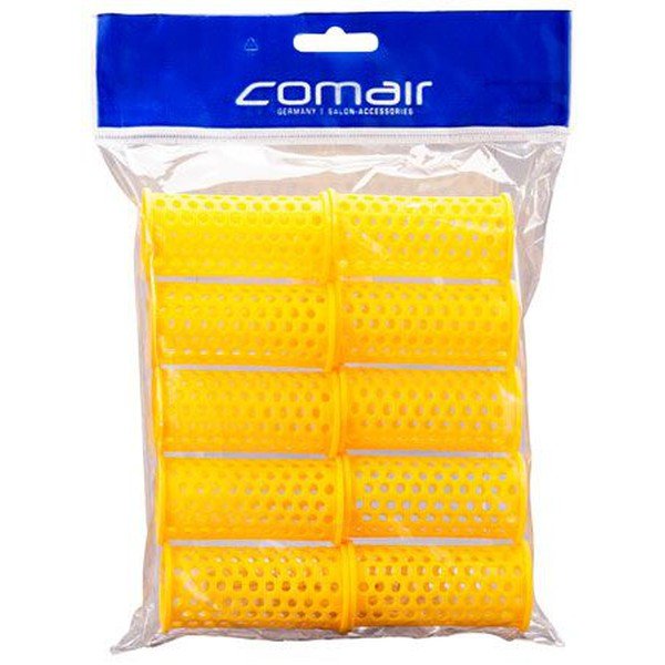 Comair Mesh Rollers Yellow : 3011743 (10 Pcs/Pack) - Gtworld.de