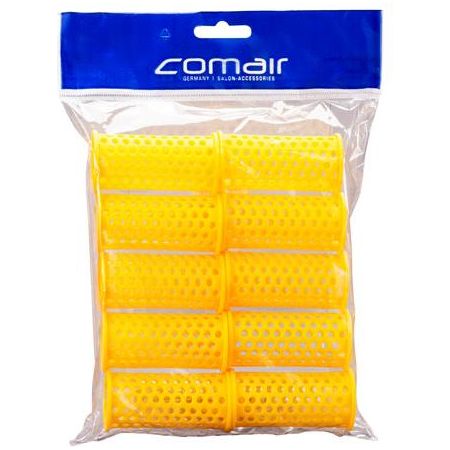 Comair Mesh Rollers Yellow : 3011743 (10 Pcs/Pack) - Gtworld.de