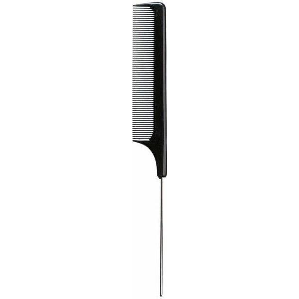 Comair Rat Tail Comb Metal &amp; Black - Gtworld.de