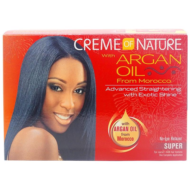 Cream of Nature with Argan Oil No Lye Relaxer Super - Gtworld.de