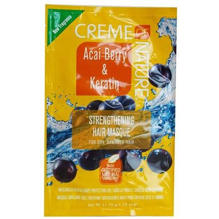 Creme of Nature Acai Berry&amp;Keratin Strengthening Hair Masque 51,75g - Gtworld.de