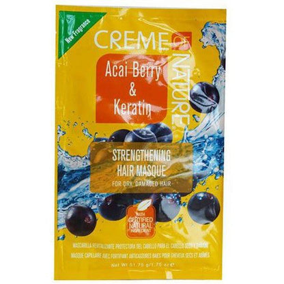 Creme of Nature Acai Berry&amp;Keratin Strengthening Hair Masque 51,75g - Gtworld.de