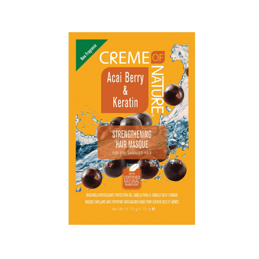 Creme of Nature Acai Berry&amp;Keratin Strengthening Hair Masque 51,75g - gtworld.de