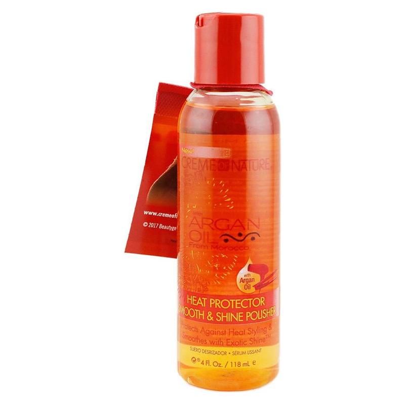 Creme of Nature Argan Oil Heat Protector Smooth &amp; Shine Polisher 118ml - Gtworld.de