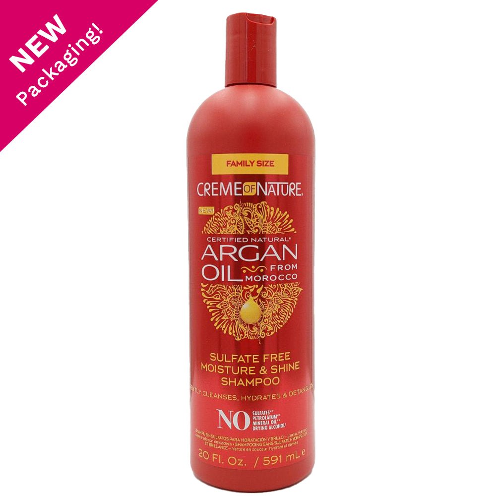 Creme of Nature Argan Oil Moisture &amp; Shine Shampoo 591ml - gtworld.de