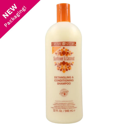 Creme of Nature Professional Sunflower &amp; Coconut Detangling Conditioning Shampoo 946ml - gtworld.de
