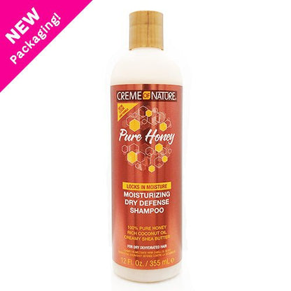 Creme of Nature Pure Honey Moisturizing Dry Defense Shampoo 355ml - gtworld.de