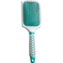 Dapper and Dainty Thermal Square Paddle White & Teal Nylon Bristle - gtworld.de