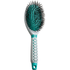 Dapper and DaintyThermal Oval Paddle White & Teal Nylon 100% Boar - gtworld.de