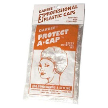 Darbee Plastic E-Z Fit Cap 3/Pk Clear