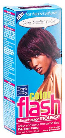 Dark and Lovely Soft Sheen - Carson Color Flash Vibrant Color Mousse 1.76 oz - Gtworld.de