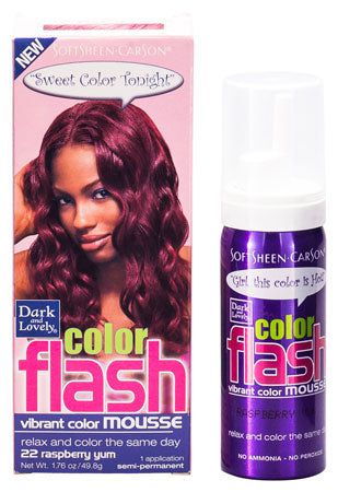 Dark and Lovely Soft Sheen - Carson Color Flash Vibrant Color Mousse 1.76 oz - Gtworld.de