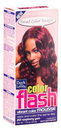 Dark and Lovely Soft Sheen - Carson Color Flash Vibrant Color Mousse 1.76 oz - Gtworld.de