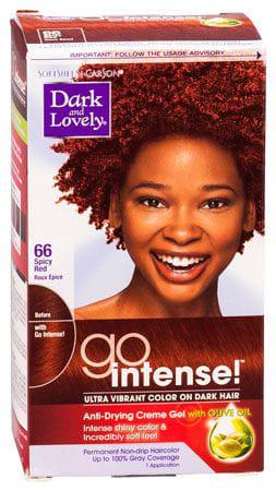 Dark and Lovely Soft Sheen - Carson Go Intense Ultra Vibrant Color On Dark Hair - Gtworld.de