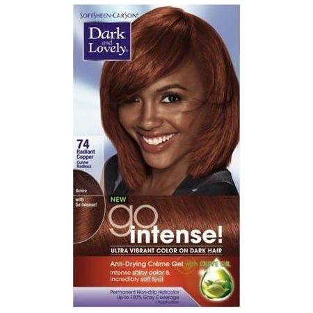 Dark and Lovely Soft Sheen - Carson Go Intense Ultra Vibrant Color On Dark Hair - Gtworld.de