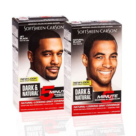 Dark and Natural SoftSheen Carson Natural - Looking Gray Coverage For Men - Gtworld.de