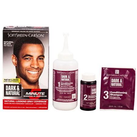 Dark and Natural SoftSheen Carson Natural - Looking Gray Coverage For Men - Gtworld.de