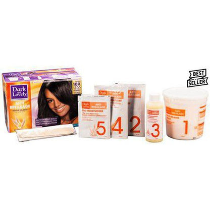 Dark &amp; Lovely Anti Breakage No Lye Relaxer Kit 1 Application Regular - Gtworld.de