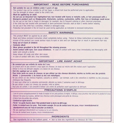 Dark &amp; Lovely Beautiful Beginnings No - Mistake Smooth Relaxer For All Hair Types - Gtworld.de