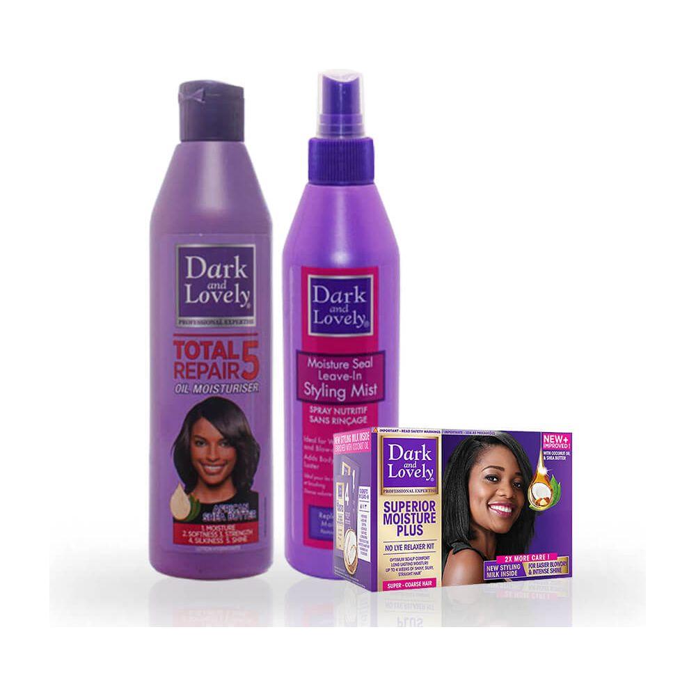 Dark &amp; Lovely Hair Relaxer Regimen bundle - Gtworld.de