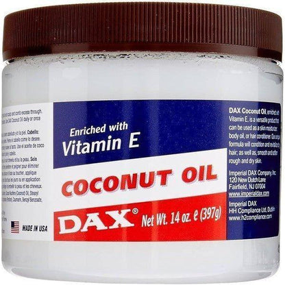 DAX Coconut Oil enriched with Vitamin E (213/397)g - gtworld.de