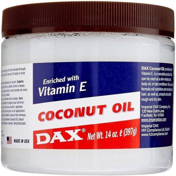 DAX Coconut Oil Enriched with Vitamin E 397g - Gtworld.de