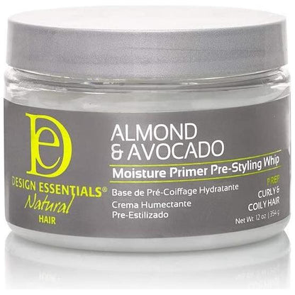 Design Essentials Almond &amp; Avocado Moisture Primer Pre - Styling Whip 12oz - Gtworld.de