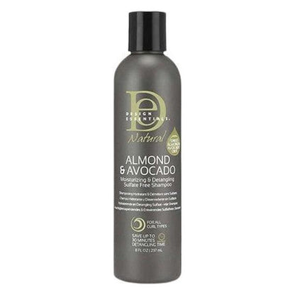 Design Essentials Natural Almond &amp; Avocado Moisturizing &amp; Detangling Sulfate Free Shampoo 237ml - Gtworld.de