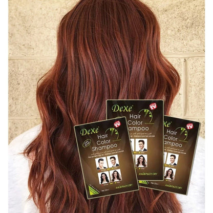 Dexe Dark Brown Hair Shampoo Classic 25ml *10 Sachets - gtworld.de