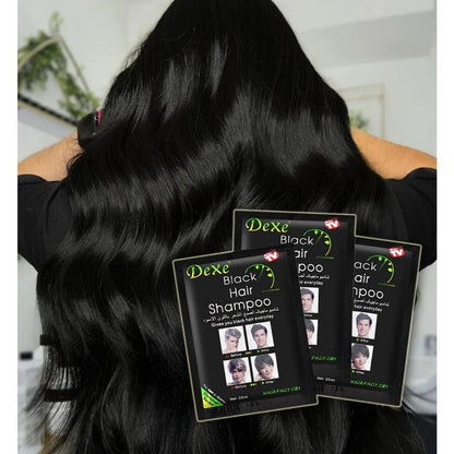 Dexe Dark Brown Hair Shampoo Classic 25ml *10 Sachets - gtworld.de