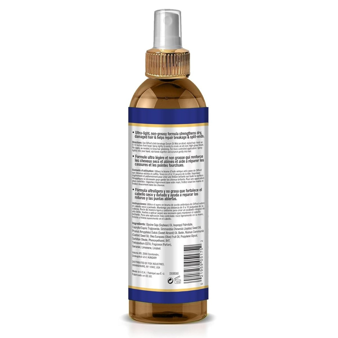 Difeel Biotin Anti-Breakage Serum OIL Mist 8oz - gtworld.de