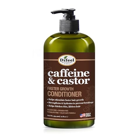 Difeel Caffeine and Castor Conditioner 12 oz - gtworld.de