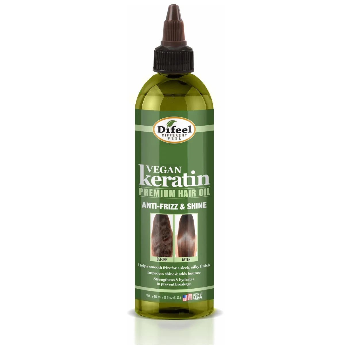 Difeel Vegan Keratin Premium Hair Oil 8 oz - gtworld.de
